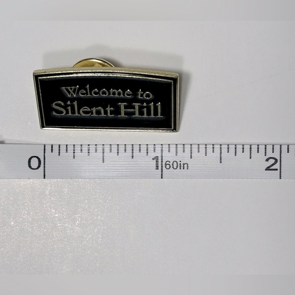 Silent Hill - “Welcome to Silent Hill” Sign Pin 😶🌫️✂️🔺 - Picture 4 of 7